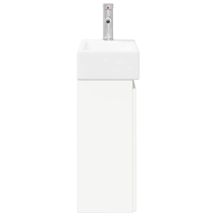 Unitate de baie cu robinet Alb 45,5 x 25,5 x 84 cm - WALTI WALTI