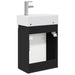 Unitate de baie cu robinet Negru 45,5 x 25,5 x 84 cm - WALTI WALTI