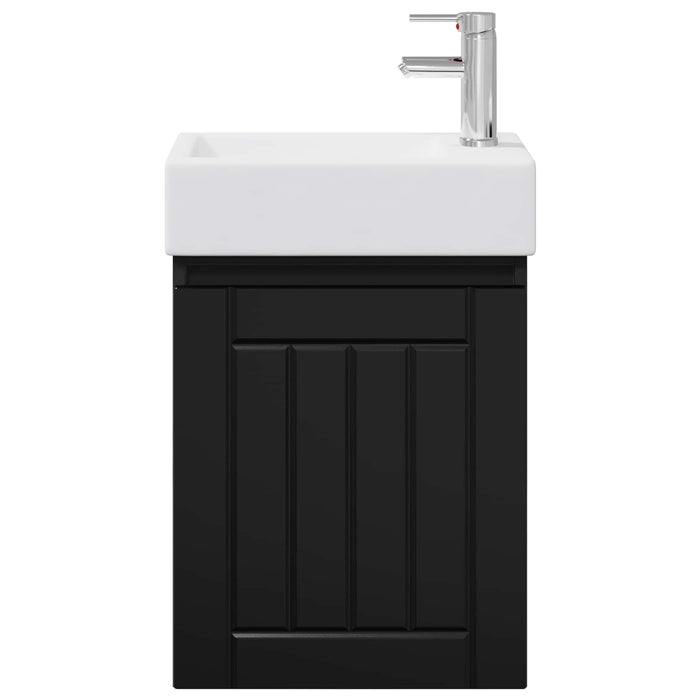 Unitate de baie cu robinet Negru 45,5 x 25,5 x 84 cm - WALTI WALTI