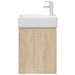 Unitate de baie cu robinet Stejar Sonoma 45,5 x 25,5 x 84 cm - WALTI WALTI