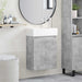 Unitate de baie cu robinet Gri Beton 45,5 x 25,5 x 84 cm - WALTI WALTI