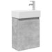Unitate de baie cu robinet Gri Beton 45,5 x 25,5 x 84 cm - WALTI WALTI