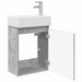 Unitate de baie cu robinet Gri Beton 45,5 x 25,5 x 84 cm - WALTI WALTI