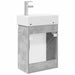 Unitate de baie cu robinet Gri Beton 45,5 x 25,5 x 84 cm - WALTI WALTI