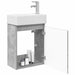 Unitate de baie cu robinet Gri Beton 45,5 x 25,5 x 84 cm - WALTI WALTI