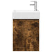 Unitate de baie cu robinet Stejar fumuriu 45,5 x 25,5 x 84 cm - WALTI WALTI