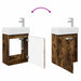 Unitate de baie cu robinet Stejar fumuriu 45,5 x 25,5 x 84 cm - WALTI WALTI