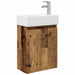 Unitate de baie cu robinet Lemn vechi 45,5 x 25,5 x 84 cm - WALTI WALTI