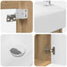 Unitate de baie cu robinet Stejar Artizanal 45,5 x 25,5 x 84 cm - WALTI WALTI