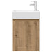 Unitate de baie cu robinet Stejar Artizanal 45,5 x 25,5 x 84 cm - WALTI WALTI