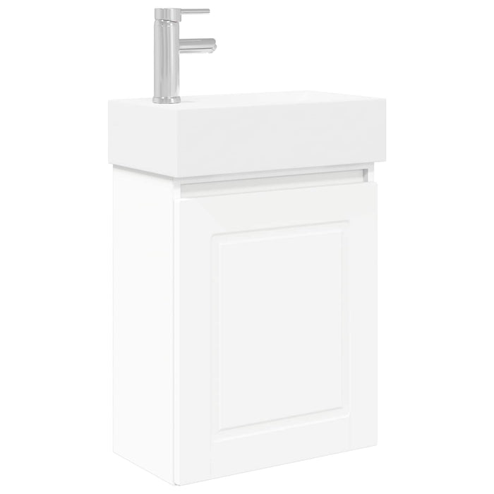 Unitate de baie cu robinet Alb 45,5 x 22,5 x 84 cm - WALTI WALTI