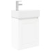 Unitate de baie cu robinet Alb 45,5 x 22,5 x 84 cm - WALTI WALTI