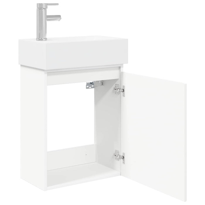 Unitate de baie cu robinet Alb 45,5 x 22,5 x 84 cm - WALTI WALTI