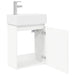 Unitate de baie cu robinet Alb 45,5 x 22,5 x 84 cm - WALTI WALTI