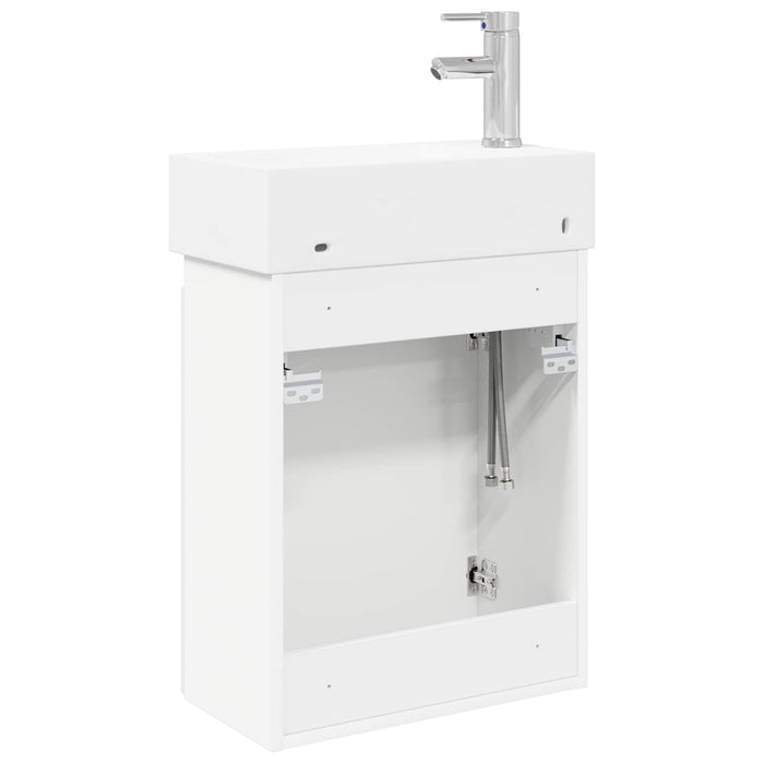 Unitate de baie cu robinet Alb 45,5 x 22,5 x 84 cm - WALTI WALTI