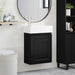 Unitate de baie cu robinet Negru 45,5 x 22,5 x 84 cm - WALTI WALTI