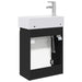 Unitate de baie cu robinet Negru 45,5 x 22,5 x 84 cm - WALTI WALTI
