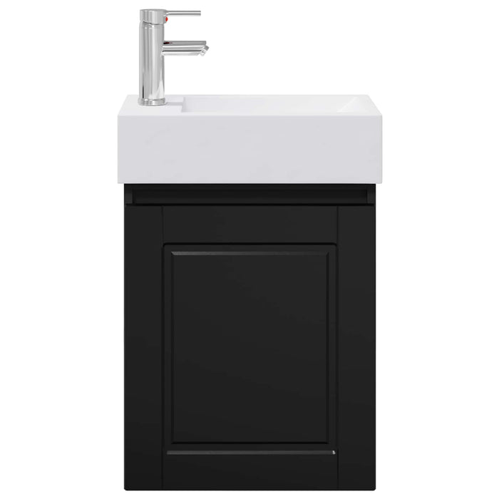 Unitate de baie cu robinet Negru 45,5 x 22,5 x 84 cm - WALTI WALTI