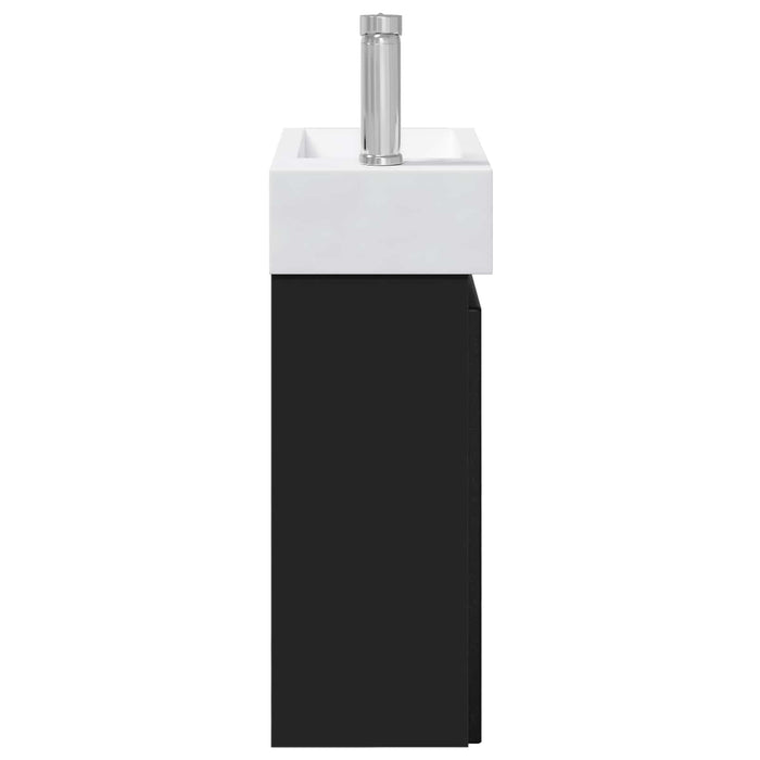 Unitate de baie cu robinet Negru 45,5 x 22,5 x 84 cm - WALTI WALTI