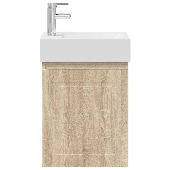 Unitate de baie cu robinet Stejar Sonoma 45,5 x 22,5 x 84 cm - WALTI WALTI