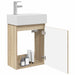 Unitate de baie cu robinet Stejar Sonoma 45,5 x 22,5 x 84 cm - WALTI WALTI