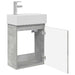 Unitate de baie cu robinet Gri Beton 45,5 x 22,5 x 84 cm - WALTI WALTI