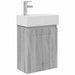Unitate de baie cu robinet Sonoma gri 45,5 x 22,5 x 84 cm - WALTI WALTI