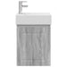 Unitate de baie cu robinet Sonoma gri 45,5 x 22,5 x 84 cm - WALTI WALTI