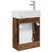Unitate de baie cu robinet Lemn vechi 45,5 x 22,5 x 84 cm - WALTI WALTI