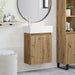 Unitate de baie cu robinet Stejar Artizanal 45,5 x 22,5 x 84 cm - WALTI WALTI