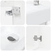Unitate de baie cu robinet Alb 45,5 x 22,5 x 84 cm - WALTI WALTI