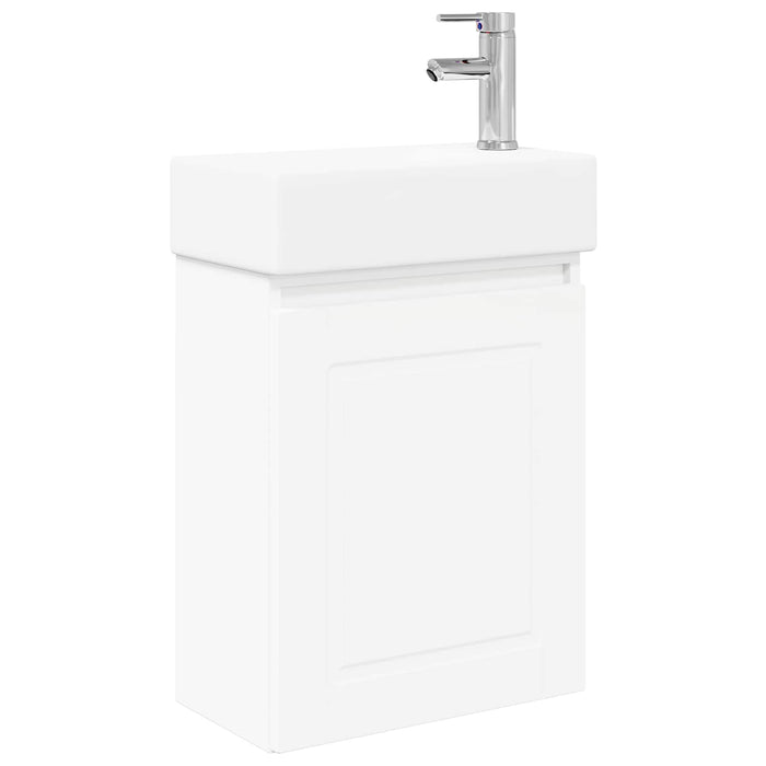 Unitate de baie cu robinet Alb 45,5 x 22,5 x 84 cm - WALTI WALTI
