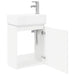 Unitate de baie cu robinet Alb 45,5 x 22,5 x 84 cm - WALTI WALTI
