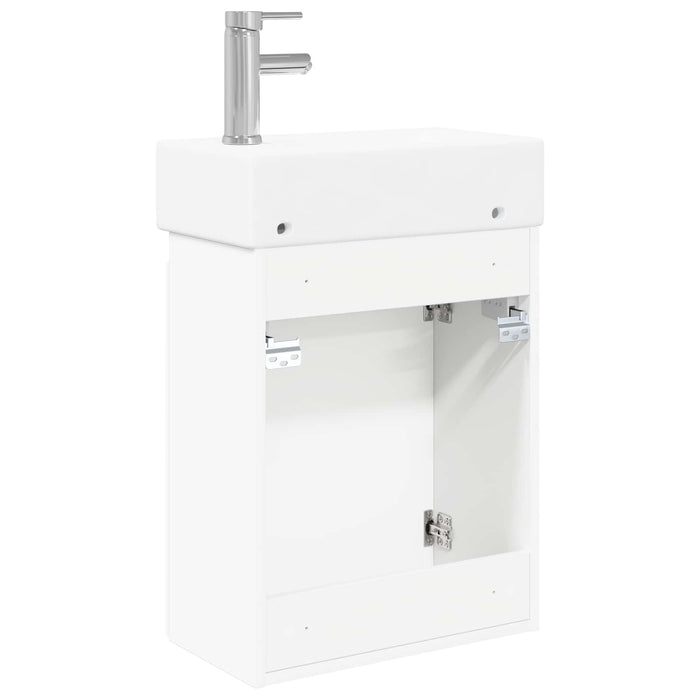 Unitate de baie cu robinet Alb 45,5 x 22,5 x 84 cm - WALTI WALTI