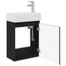 Unitate de baie cu robinet Negru 45,5 x 22,5 x 84 cm - WALTI WALTI