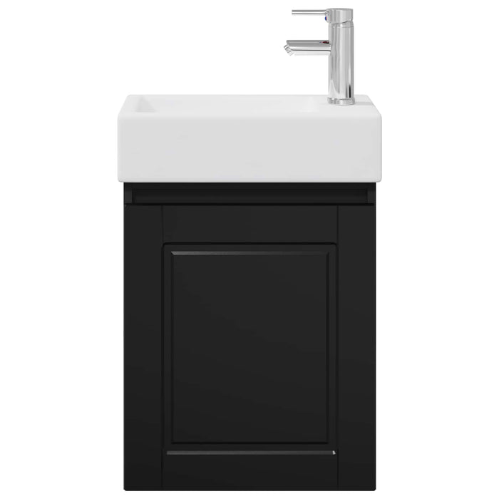 Unitate de baie cu robinet Negru 45,5 x 22,5 x 84 cm - WALTI WALTI