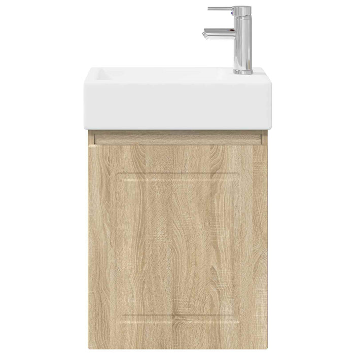 Unitate de baie cu robinet Stejar Sonoma 45,5 x 22,5 x 84 cm - WALTI WALTI
