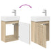 Unitate de baie cu robinet Stejar Sonoma 45,5 x 22,5 x 84 cm - WALTI WALTI