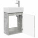 Unitate de baie cu robinet Gri Beton 45,5 x 22,5 x 84 cm - WALTI WALTI