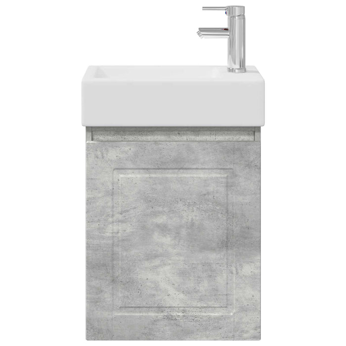 Unitate de baie cu robinet Gri Beton 45,5 x 22,5 x 84 cm - WALTI WALTI