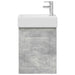 Unitate de baie cu robinet Gri Beton 45,5 x 22,5 x 84 cm - WALTI WALTI