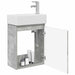 Unitate de baie cu robinet Gri Beton 45,5 x 22,5 x 84 cm - WALTI WALTI