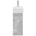 Unitate de baie cu robinet Gri Beton 45,5 x 22,5 x 84 cm - WALTI WALTI