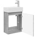 Unitate de baie cu robinet Sonoma gri 45,5 x 22,5 x 84 cm - WALTI WALTI