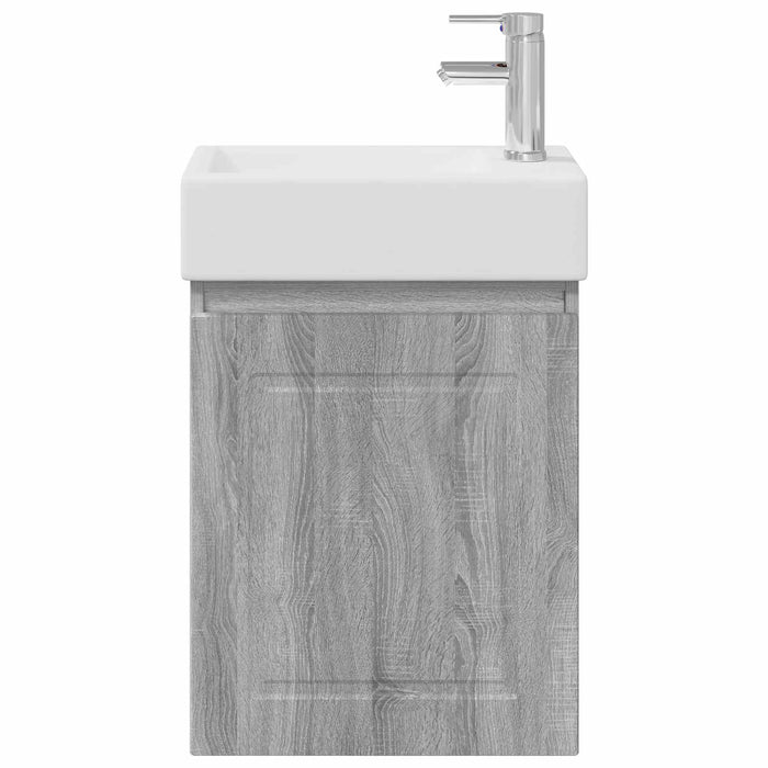 Unitate de baie cu robinet Sonoma gri 45,5 x 22,5 x 84 cm - WALTI WALTI