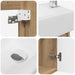 Unitate de baie cu robinet Stejar Artizanal 45,5 x 22,5 x 84 cm - WALTI WALTI