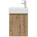 Unitate de baie cu robinet Stejar Artizanal 45,5 x 22,5 x 84 cm - WALTI WALTI
