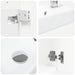 Unitate de baie cu robinet Alb 40,5 x 22,5 x 62 cm - WALTI WALTI