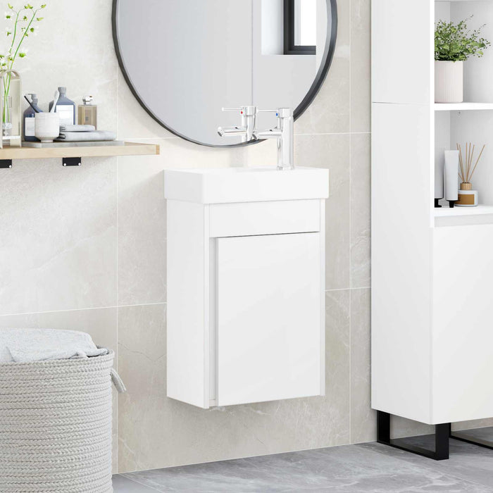Unitate de baie cu robinet Alb 40,5 x 22,5 x 62 cm - WALTI WALTI