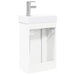Unitate de baie cu robinet Alb 40,5 x 22,5 x 62 cm - WALTI WALTI